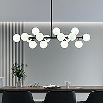 シーリングライト・天井照明 LAMP by 2TONE3BULB PENDANT mercros unico Crystal Lamp for Bedroom, 15 White Noise Machine Room Lights